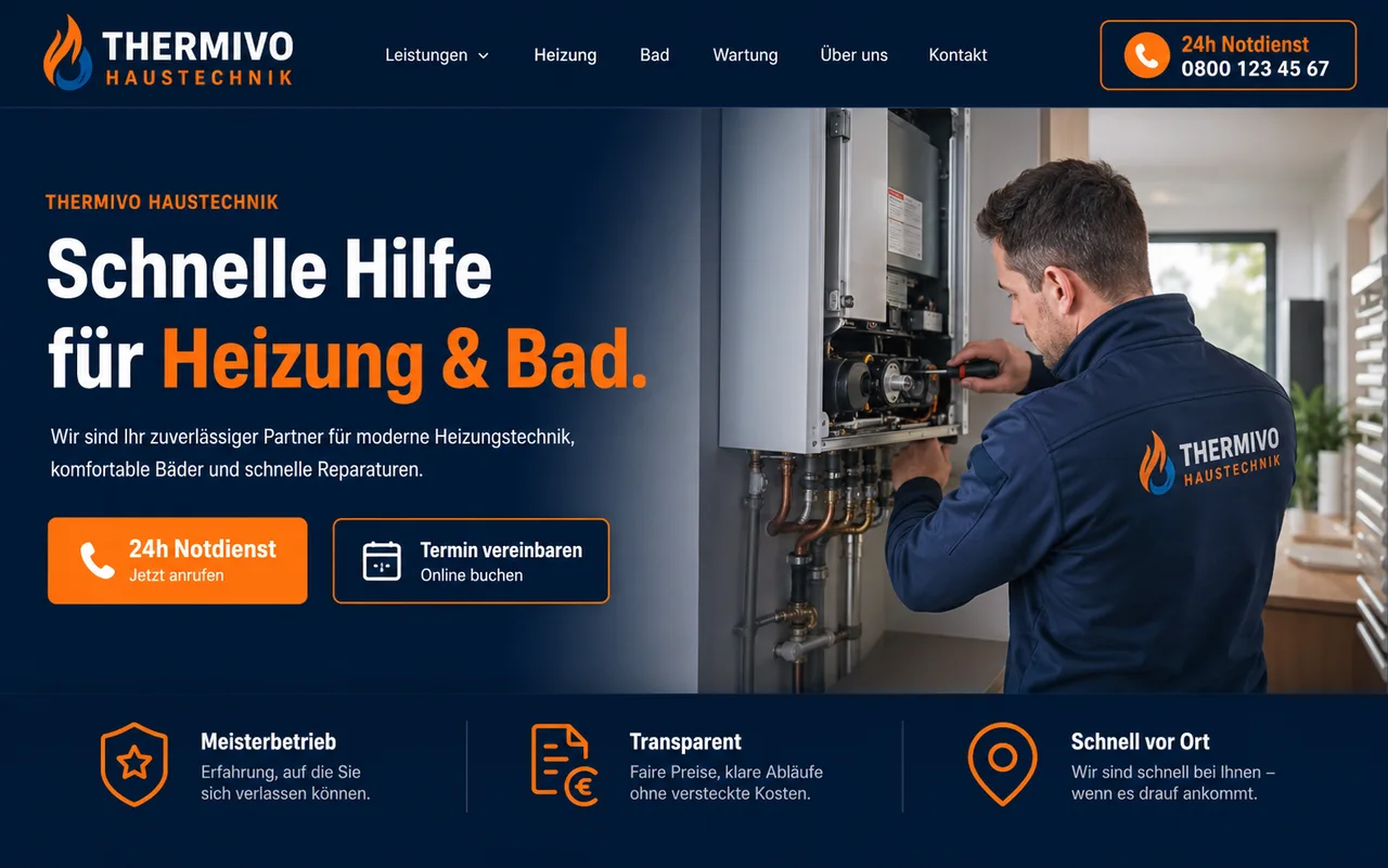 Thermivo Haustechnik Vorlage